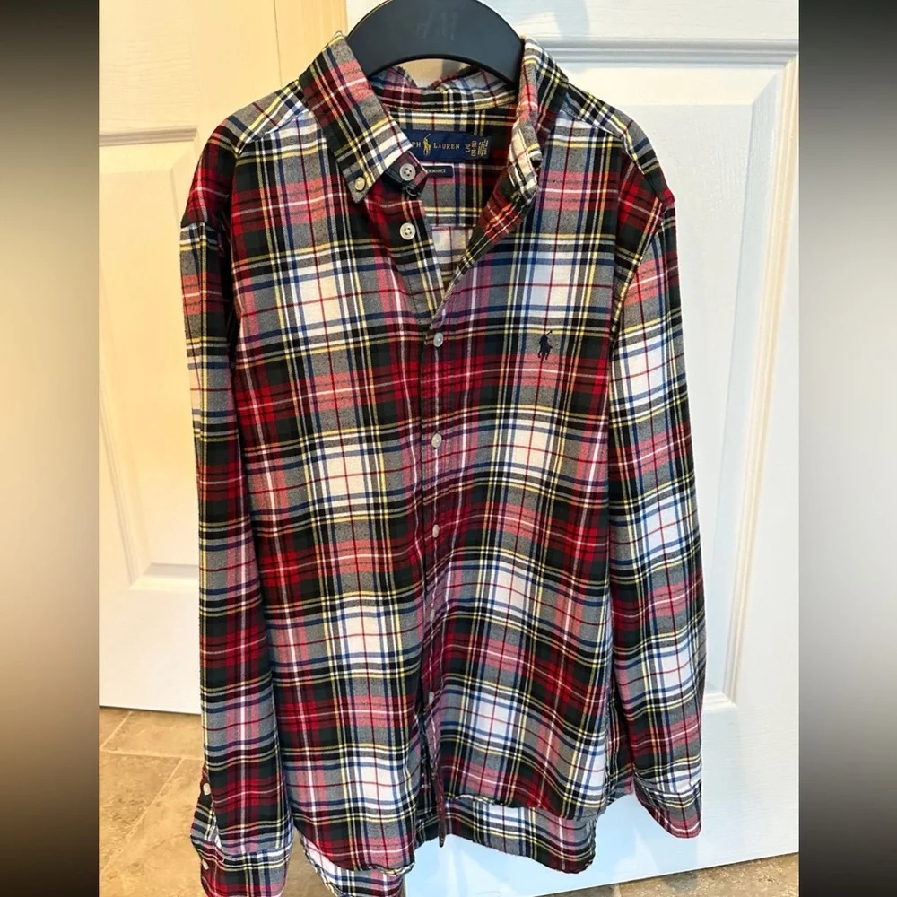 Ralph Lauren Performance Plaid Shirt BOYS